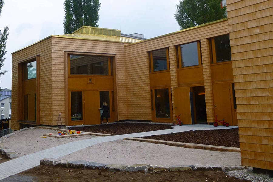 Holz Energiesparhaus Passivhaus aus Jena für Thüringen